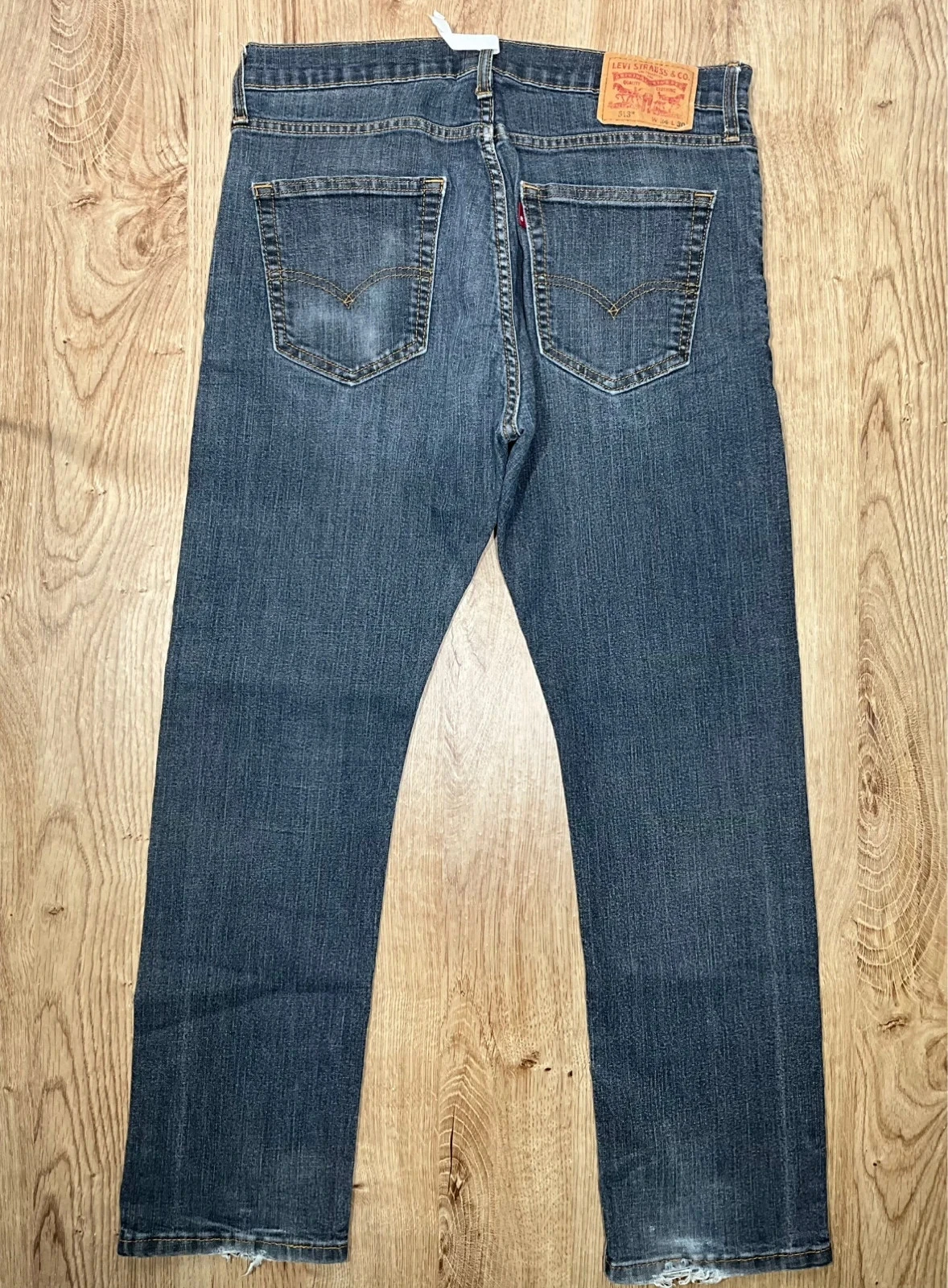 Jean Levi’s Homme 513 Slim Straight W34 L30 Vintage Noir Lvh 219 – photo 6